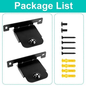 Loyeen Pair Wall Mounting Bracket for LG Sound bar for SP9YA SP8YA SNC4R SH2 SH4 SH7 SPH2B-P SPH5B-W NB3540 NB554 S54A1-D NB5540 NB4540 S44A1-D NB4540 NB4540 NB5542 NB4542 LAS551H S55A1-D with Screws