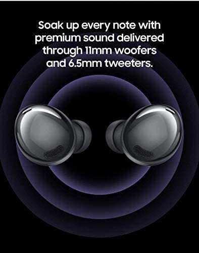 UrbanX Street Buds Pro - True Wireless Earbuds w/Hands Free Controls (Wireless Charging Case Included) - Black