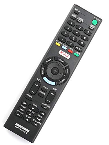 New RMT-TX102U Remote Replaced for Sony TV KDL-32W600D KDL-32R500C KDL-40R510C KDL-40R530C KDL-40W650D KDL-40R550C KDL-48R510C KDL-48R530C KDL-48R550C 149298011 KDL40R550C KDL48R510C KDL-48W650D