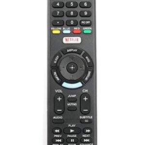 New RMT-TX102U Remote Replaced for Sony TV KDL-32W600D KDL-32R500C KDL-40R510C KDL-40R530C KDL-40W650D KDL-40R550C KDL-48R510C KDL-48R530C KDL-48R550C 149298011 KDL40R550C KDL48R510C KDL-48W650D