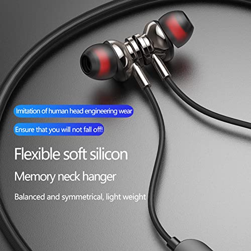 CENGNIAN Neck Hanging Wireless Bluetooth 5.0, Ultra-Long Standby Running Sports Bluetooth Headset, Noise Cancelling Headphones, Sports Bluetooth Headset for Fitness Running Cycling