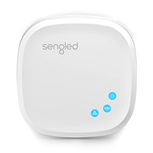 Sengled Z02-hub Hub for Use Smart Products, Compatible with Alexa and Google Assistant, 1 Count (Pack of 1), White