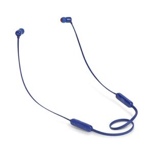 jbl tune 110bt – in-ear wireless bluetooth headphone – blue (renewed)