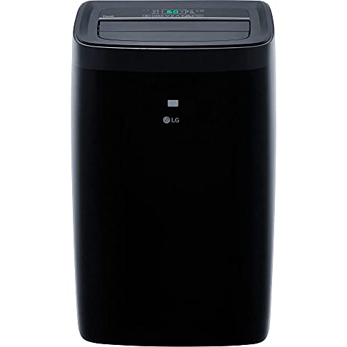 LG 10,000 BTU (DOE) / 14,000 BTU (Ashrae) Smart Portable Air Conditioner with Supplemental Heat, Cools 450 Sq. Ft, Smartphone & Voice Control Works ThinQ, Amazon Alexa and Hey Google, 115V