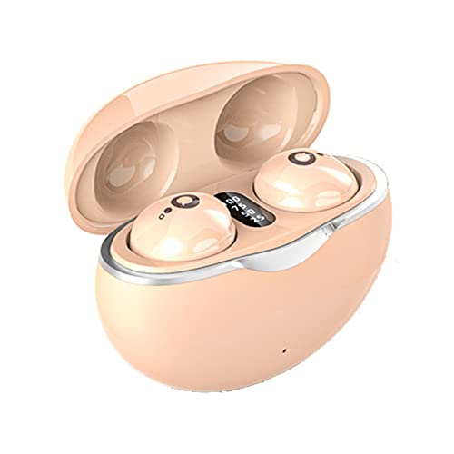 Invisible Earbuds Wireless Bluetooth Hidden Headphones for Work Smallest Discreet Bluetooth Earpiece Small Sleep Ear Buds Discreet Bluetooth Earpiece with Charging Case