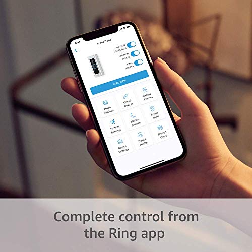 Certified Refurbished Ring Video Doorbell Pro, with HD Video, Motion Activated Alerts, Easy Installation (existing doorbell wiring required)