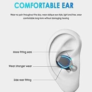EYEARN Wireless Earbuds, Bluetooth 5.0 Headphones Earphones with Charging Case, in Ear Headset, Stereo Earphones Earbuds for Gym Exercises, Audio Books, Watching TV (This Will be The for