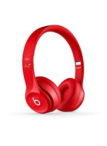 beats solo 2 wireless on-ear headphone – red (renewed)