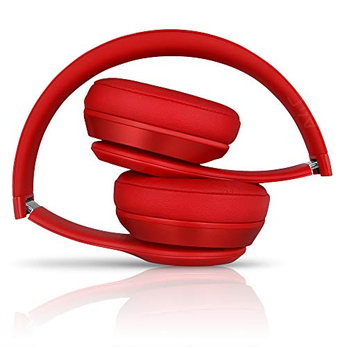 Beats Solo 2 Wireless On-Ear Headphone - Red (Renewed)