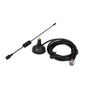 FM Stereo Antenna, Ancable Magnetic Base 75 Ohm FM Antenna Kit for Yamaha Onkyo Bose, etc Stereo Receiver Indoor Table Top Radio Receiver Antenna