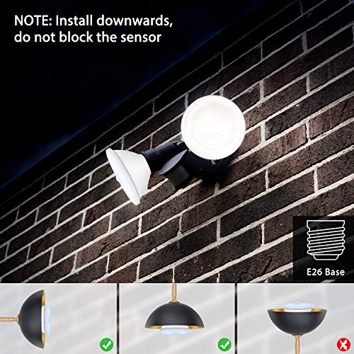 Sengled Motion Sensor Flood Light Bulbs, Dusk to Dawn LED Security Light E26 Base PAR38 Motion Activated 5000K Daylight,1500LM, Waterproof for indoor-outdoor, 2 Pack 4th Gen