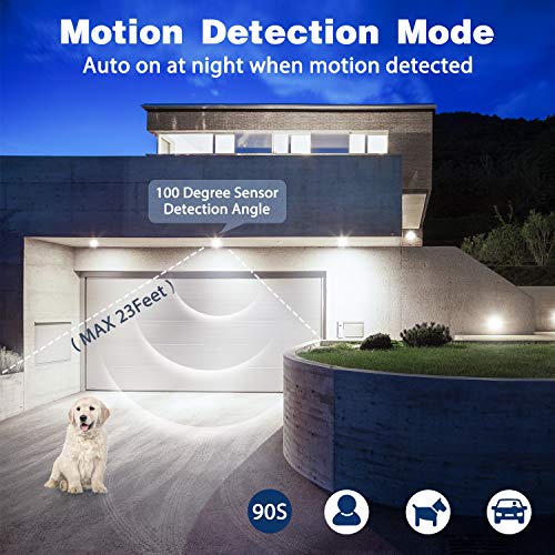 Sengled Motion Sensor Flood Light Bulbs, Dusk to Dawn LED Security Light E26 Base PAR38 Motion Activated 5000K Daylight,1500LM, Waterproof for indoor-outdoor, 2 Pack 4th Gen