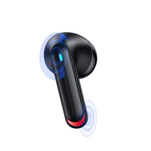 Wireless Earbuds Bluetooth 5.2Chip Bluetooth Earphones Earbud Noise Cancellation Sports Headphones with Charging Case Bluetooth Headphone Earbuds Gaming Ear Pods for Running 28hrs of Play Time (Black)