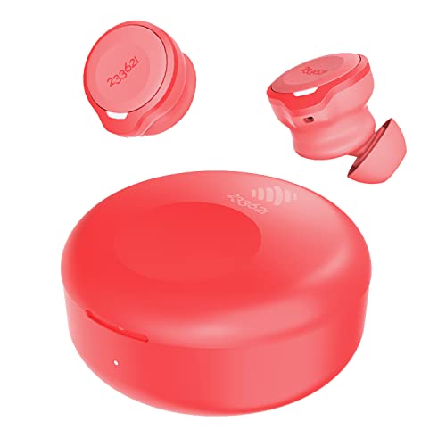 233621 Zen True Wireless Bluetooth Earbuds Hybrid Active Noise-Canceling Headphones Touch Control with Wireless Charging Case Built-in Microphone IPX4 Waterproof Bluetooth 5.0 Earphones (Pink)