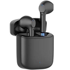 elnicec wireless earbuds bluetooth headphones 30hrs playtime 3d stereo in-ear ear buds with usb c charging case ipx8 waterproof earphones with mic for iphone/android phone tv laptop sports workout