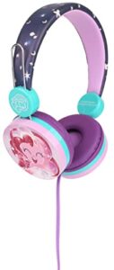 my little pony over the ear headphones | soft and cushioned ear pieces to fit any size, adjustable headband, great sound, purple