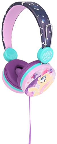 My Little Pony Over The Ear Headphones | Soft and Cushioned Ear Pieces to Fit Any Size, Adjustable Headband, Great Sound, Purple