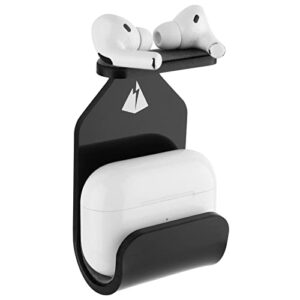 TXEsign Magnetic Headphone Holder for Apple AirPods 1& 2 3 Pro Acrylic Wall Mount Holder Headset Holder Adhesive Earbuds Hanger