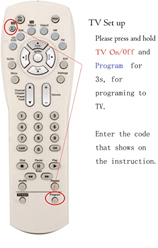 Replacement Remote 289138001 Compatible for Bose 321 Series I Audio/Video AV Receiver [Work with Series I of Bose 321 ONLY] (Instruction Included)