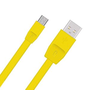 Replacement Wonderboom Charging Cable Wire USB Power Supply Cord Compatible with UE Boom Wonderboom UE Boom 2 Megaboom Ultimate Ears Miniboom Mobileboombox Wireless Speaker (Yellow)