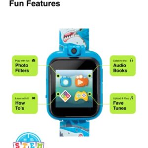 PlayZoom 2 Kids Smartwatch & Headphones - Video Camera Selfies STEM Learning Educational Fun Games, MP3 Music Player Audio Books Touch Screen Sports Digital Watch Gift for Kids Toddlers Boys Girls