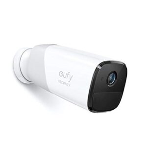 eufy security, eufycam 2 pro wireless home security add-on camera, 2k resolution, requires homebase 2, 365-day battery life, ip67 weatherproof, night vision, no monthly fee (renewed)