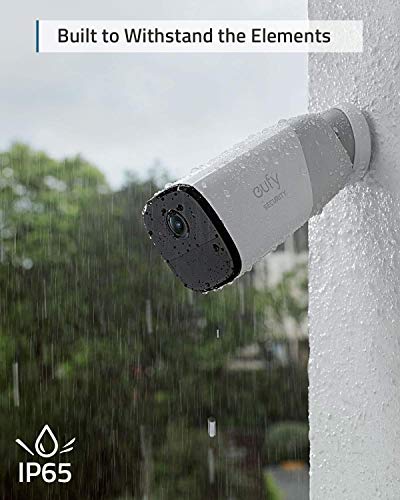 eufy Security, eufyCam 2 Pro Wireless Home Security Add-on Camera, 2K Resolution, Requires HomeBase 2, 365-Day Battery Life, IP67 Weatherproof, Night Vision, No Monthly Fee (Renewed)