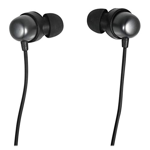 Rockville EBT35 Gunmetal Magnetic Bluetooth Earbuds in-Ear Sport Headphones/IPX5