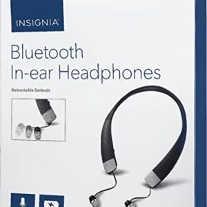 Insignia - NS-CAHBTEB02 Wireless In-Ear Headphones - Black