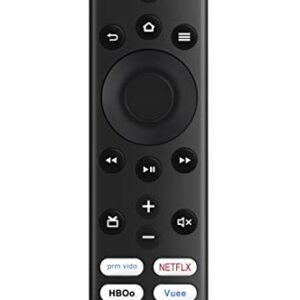 CT-RC1US-19 NS-RCFNA-19 Replace Voice Remote Compatible with Insignia Fire Smart TV & Toshiba Fire TV Edition Televisions NS-32DF310NA19 NS-39DF510NA19 55LF711U20 32LF221U19 43LF421U19 43LF621U19