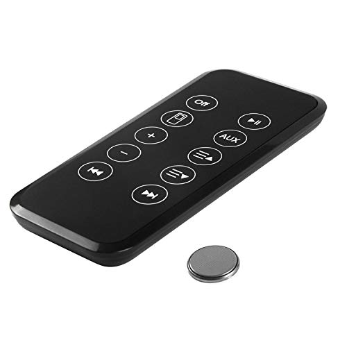 Replacement for Bose SoundDock 10 Remote with CR2025 Battery, Also Fit for Bose Sounddock Series 2 3 II III Bluetooth Digital Music System Remote Control