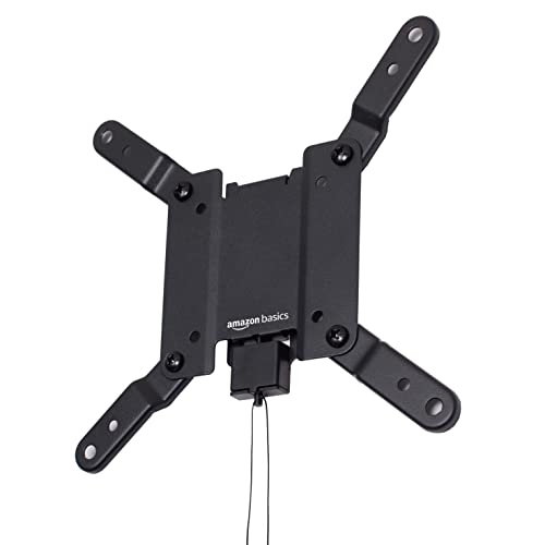 Amazon Basics Fixed Flat TV Wall Mount fits 12-Inch to 40-Inch TVs and VESA 200x200