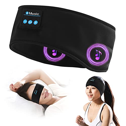 LeekaoWee 2023New Sleep Headset, Bluetooth Sports Sleep Headset, with Ultra-Thin high-Definition Stereo Speakers, Suitable for Sleep, Sports, Jogging, Yoga, Insomnia, air Travel etc.FD1