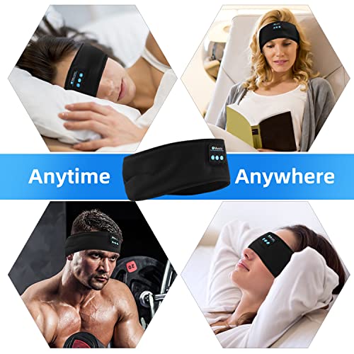 LeekaoWee 2023New Sleep Headset, Bluetooth Sports Sleep Headset, with Ultra-Thin high-Definition Stereo Speakers, Suitable for Sleep, Sports, Jogging, Yoga, Insomnia, air Travel etc.FD1