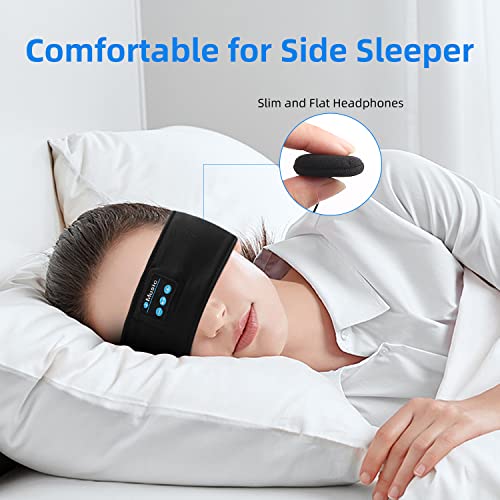 LeekaoWee 2023New Sleep Headset, Bluetooth Sports Sleep Headset, with Ultra-Thin high-Definition Stereo Speakers, Suitable for Sleep, Sports, Jogging, Yoga, Insomnia, air Travel etc.FD1