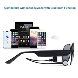 GELETE Bluetooth Sunglasses Polarized Glasses Wireless Stereo Bluetooth Earphone Mobile Handsfree Stereo Music Sunglasses Bluetooth5.0