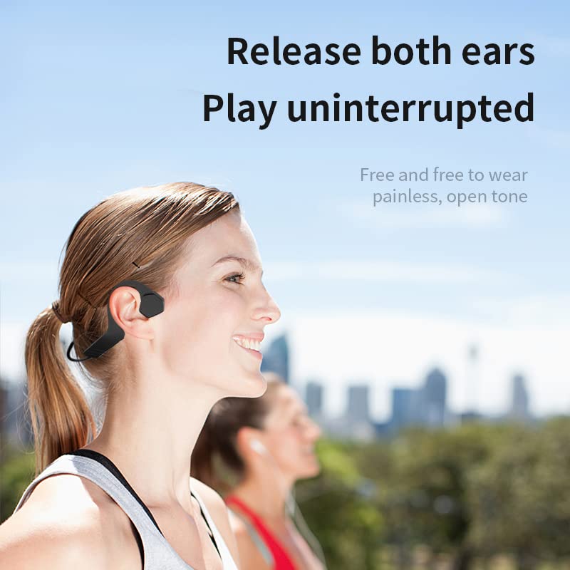 New Wireless Bluetooth Headset Bone Conduction Earphone Running Sports Ear Hook，Lightweight