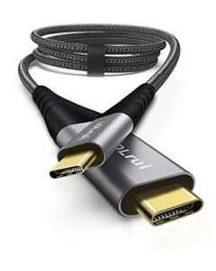 ldlrui usb c to usb c 3.1 gen 2 cable up to 10gbps data transfer 3ft, type c 4k 60hz video monitor cable, 100w pd fast charging cord, for google pixel, macbook pro/air, ipad pro, galaxy s21