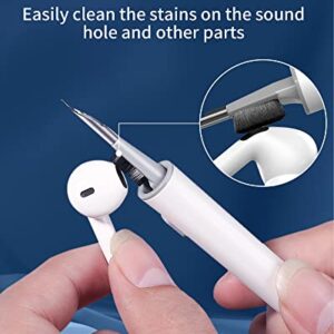 Bluetooth Earbuds Cleaner Kit for Airpods, 3 in 1 Multi-Function Cleaning Pen for AirPods Pro, Protable Cleaning Tools Compatible with Lego Huawei Samsung MI Earbuds and Other Earphones