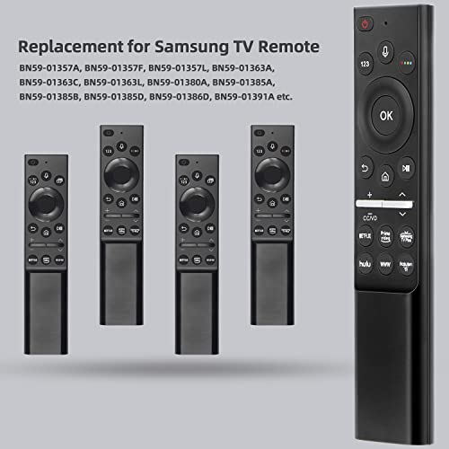 Gvirtue Universal Voice Remote Control for Samsung TV LED QLED 4K 8K UHD HDR Smart TV