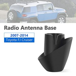 Anina Antenna Base for Toyota FJ Cruiser 2007-2017 Antenna Mount Car Radio Antenna Ornament 8639235032, 8639235031 Rubber Antenna Grommet Topper