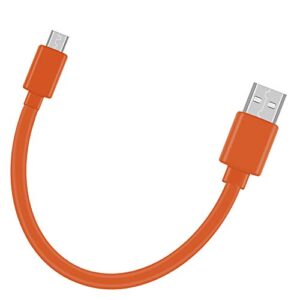 replacement charging power supply cable cord line for bose qc20 soundlink beats powerbeats2 wireless studio 2.0 wireless headphones earphones(orange)
