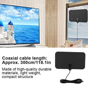 Zopsc 2Pcs Digital HDTV Antennas Mini High Definition TV Antenna HD Indoor Amplified High Definition 4K HDTV Digital TV Television Antenna