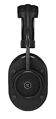 MASTER & DYNAMIC MH40 Wireless Over-Ear Headphones - Noise Isolating with Mic - Professional Studio Headphones with Bluetooth Capability, Black