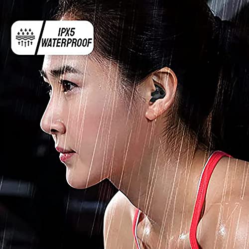 kdlgjdv Invisible Sleep Wireless Earphone Ipx5 Waterproof,Hidden Ear Buds Wireless Bluetooth Earbuds, Earbuds for Sport with Ipx5 Waterproof (White, 2pcs)