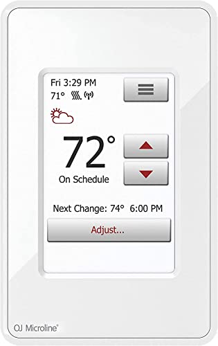 Touchscreen WiFi Programmable Floor Heating Thermostat FloorLace FIT (Thermostat, WiFi Programmable)