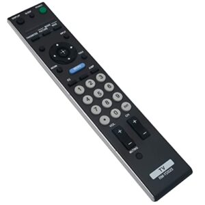 RM-YD025 Replacement Remote Control Applicable for Sony TV KDL-22L4000 KDL-52S4100 KDL-40S4100 KDL-46S4100 KDL-40S504 KDL-40S5100 KDL-40SL150 KDL-40V5100 KDL-40VE5 KDL-46S504 KDL-46S5100 KDL-46V5100