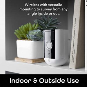 Geeni Freebird Wireless Indoor/Outdoor Security Camera, Rechargeable Battery-Powered, 1080P, Night Vision/Waterproof, Motion Detection, 2-Way Audio, Works with Alexa (Pack of 2)