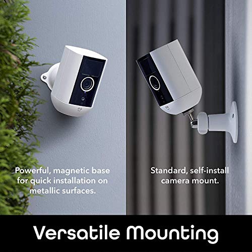 Geeni Freebird Wireless Indoor/Outdoor Security Camera, Rechargeable Battery-Powered, 1080P, Night Vision/Waterproof, Motion Detection, 2-Way Audio, Works with Alexa (Pack of 2)