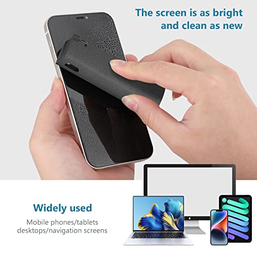 3PCS Fingerprint Proof Screen Cleaner, 3-in-1Touchscreen Mist Cleaner Spray, Fingerprint-Proof Screen Cleaner for All Phones and Laptop Screens（3 Colors）